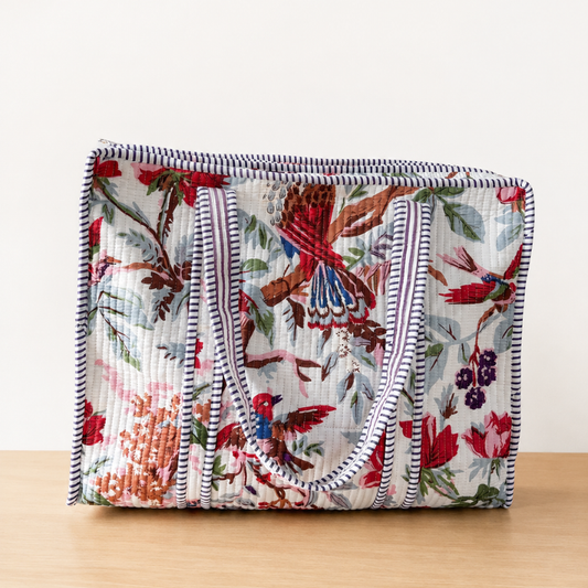 Tote Ave Multicolor con cierre