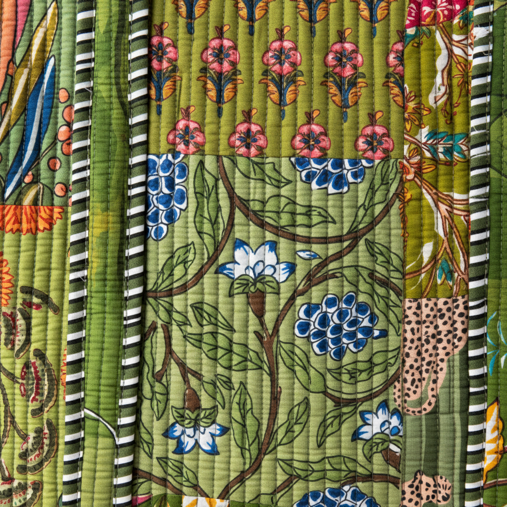 Parches Verde - Detalle material